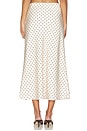 view 4 of 6 FALDA MIDI INES in Ecru Polka Dot