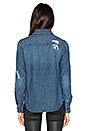 view 3 of 5 Sloane Button Up in Indigo