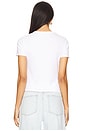 view 3 of 4 Baby Tee in Optic White