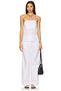 view 4 of 4 Lara Strapless Top in White