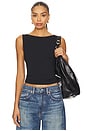view 1 of 4 The Boatneck Tank in Black