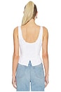 view 3 of 4 X WeWoreWhat The Femme Corset Top in White
