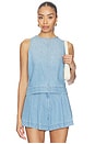view 1 of 4 The Denim Shell Top in Copious