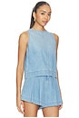 view 2 of 4 The Denim Shell Top in Copious