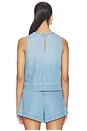 view 3 of 4 The Denim Shell Top in Copious