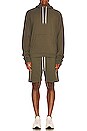 view 4 of 4 Crimson Shorts in Olive