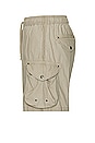 view 3 of 4 Deck Cargo Shorts in Khaki