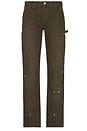view 1 of 6 Work Jeans in Cedar