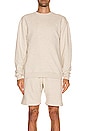 view 3 of 3 SWEAT OVERSIZED in Oatmeal Heather