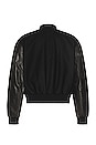 view 2 of 3 Varsity Jacket in Black
