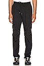 view 1 of 4 Nylon Cargo Pants in Black