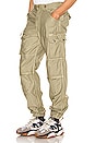 view 3 of 5 Back Sateen Canopy Cargos in Olive