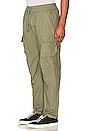 view 2 of 4 Back Sateen Cargo Pants in Olive