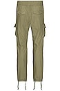 view 4 of 4 Back Sateen Cargo Pants in Olive