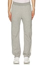 view 4 of 5 TRACK 스웻팬츠 in Heather Grey