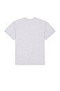 view 2 of 3 University Tee in Organic Grey