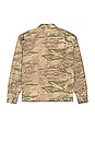 view 2 of 3 Military Shirt in Washed Tiger Camo