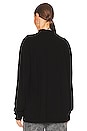 view 3 of 4 900 Ls Mock Tee in Black