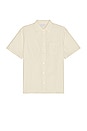 view 1 of 4 Short Sleeve Cloak Button Up Shirt in Salt