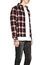 view 3 of 6 Wool Flannel Shirt in Red & Black