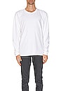 view 1 of 4 Longsleeve Classic Tee in White
