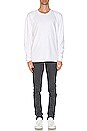 view 4 of 4 Longsleeve Classic Tee in White