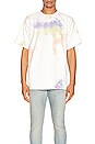 view 1 of 4 T-SHIRT MANCHES COURTES UNIVERSITY in Balboa Ink Bloom