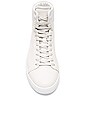 view 4 of 6 Leather High Top Sneakers in White