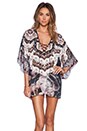 view 1 of 3 Cynthia Short Kaftan in Pink Eden