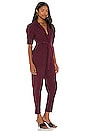 view 2 of 3 Neal Jumpsuit in Deep Wine