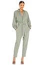 view 1 of 3 Solano Jumpsuit in Eucalyptus