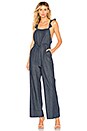 view 1 of 3 Alvina B Denim Jumpsuit in Atlantic