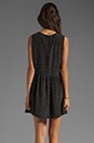 view 4 of 6 Marciel Polka Dot Dress in Caviar