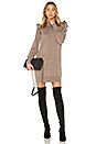view 1 of 3 Catriona Dress in Heather Mushroom