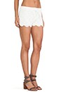 view 2 of 3 SHORTS DE GANCHILLO MAYLIE in Porcelain