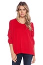 view 1 of 3 Narcisse Sweater in Deep Garnet