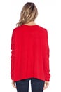 view 3 of 3 Narcisse Sweater in Deep Garnet