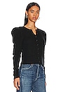 view 2 of 4 Nafie Cardigan in Caviar