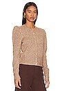 view 2 of 4 NAFIE カーディガン in Heather Oatmeal