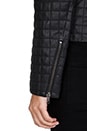 view 6 of 8 Quilted Alessia Leather Yetta Jacket in Caviar
