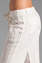 view 5 of 6 Irreplaceable Linen Pant in Porcelain