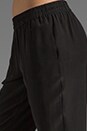 view 5 of 6 Julietta Silk Pants in Caviar