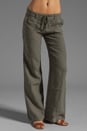 view 1 of 6 Maretta Linen Pants in Fatigue