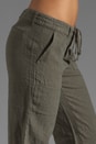view 5 of 6 Maretta Linen Pants in Fatigue