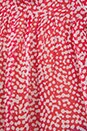 view 6 of 6 Macie Tie Front Blouse in Candy Red