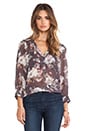 view 1 of 4 Aceline Blouse in Charcoal