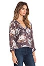 view 2 of 4 Aceline Blouse in Charcoal
