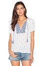 view 1 of 4 Domingo Top in Porcelain & Shades of Blue