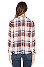 view 3 of 5 Safford Silk Button up in Ochre