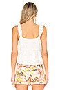 view 3 of 4 Jazbeth Tank in Clean White